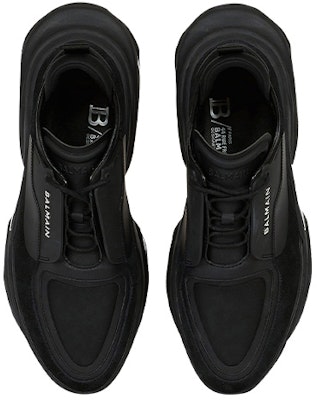 Balmain B-Bold Low-Top Black Suede YM1VI277TRPN0PA Lookbook Balmain B-Bold Low-Top Black Suede YM1VI277TRPN0PA