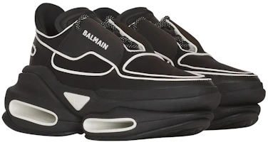 Order Balmain B-Bold Low-Top Negro Blanco XM0VI277TNCFEAB