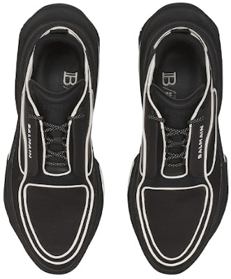 Balmain B-Bold Low-Top Black White XM0VI277TNCFEAB Lookbook Balmain B-Bold Low-Top Black White XM0VI277TNCFEAB