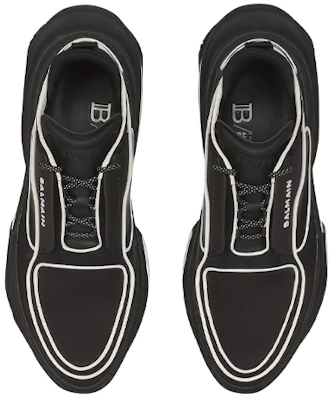Balmain B-Bold Rendah Hitam Putih XM0VI277TNCFEAB Lookbook Balmain B-Bold Rendah Hitam Putih XM0VI277TNCFEAB