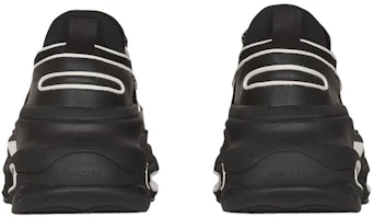 Shop Balmain B-Bold Low-Top Negro Blanco XM0VI277TNCFEAB