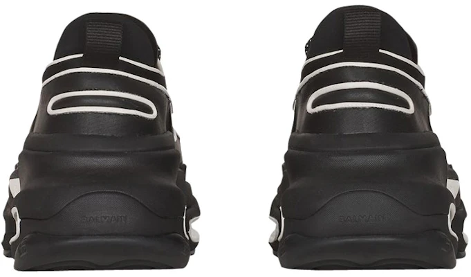 Balmain B-Bold Rendah Hitam Putih XM0VI277TNCFEAB Shop Balmain B-Bold Rendah Hitam Putih XM0VI277TNCFEAB