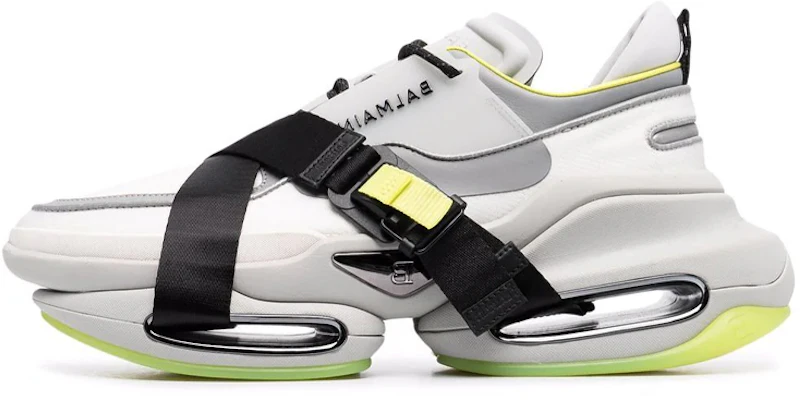 Balmain B-Bold Zapatillas Blancas Amarillas Bajas XM1VI278TPNFGBC Buy Balmain B-Bold Zapatillas Blancas Amarillas Bajas XM1VI278TPNFGBC