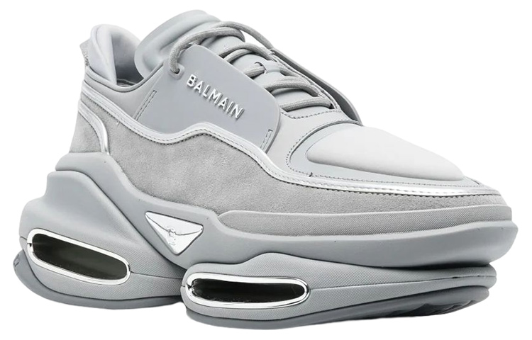 Balmain B-Bold Low 'Grey Fashion Strap' 圖 2