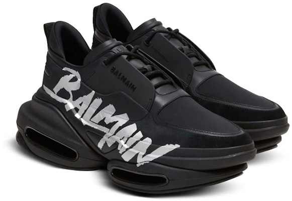Balmain B-Bold Low 'Noir Argent' BM1VI277TBRL-EAC Order Balmain B-Bold Low 'Noir Argent' BM1VI277TBRL-EAC