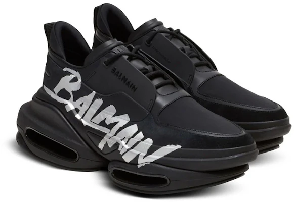 Balmain B-Bold Low 'Hitam Perak' BM1VI277TBRL-EAC Order Balmain B-Bold Low 'Hitam Perak' BM1VI277TBRL-EAC