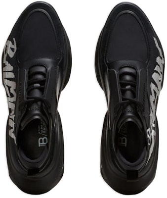 Balmain B-Bold Low 'Noir Argent' BM1VI277TBRL-EAC Lookbook Balmain B-Bold Low 'Noir Argent' BM1VI277TBRL-EAC