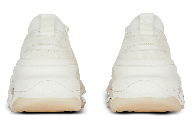 Shop Balmain B-Bold Low 'Blanco' YM1VI277TRPN0FA