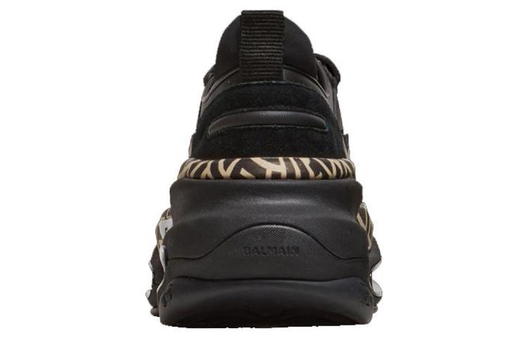 Balmain B-Bold Low Sneaker 'Black Logo Print' 圖 4