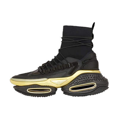 Balmain B-Bold RNNR 'Black Mesh Elastic'
