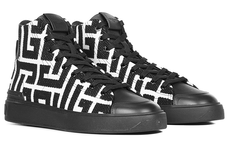 Balmain B-Court 'Black and White' 圖 2