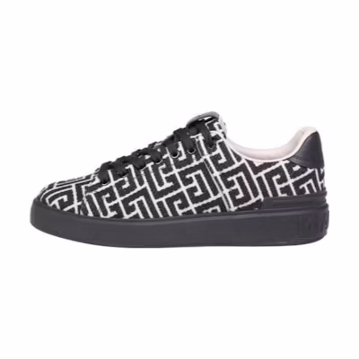 Balmain B-Court 'Black Fashion Low Top'