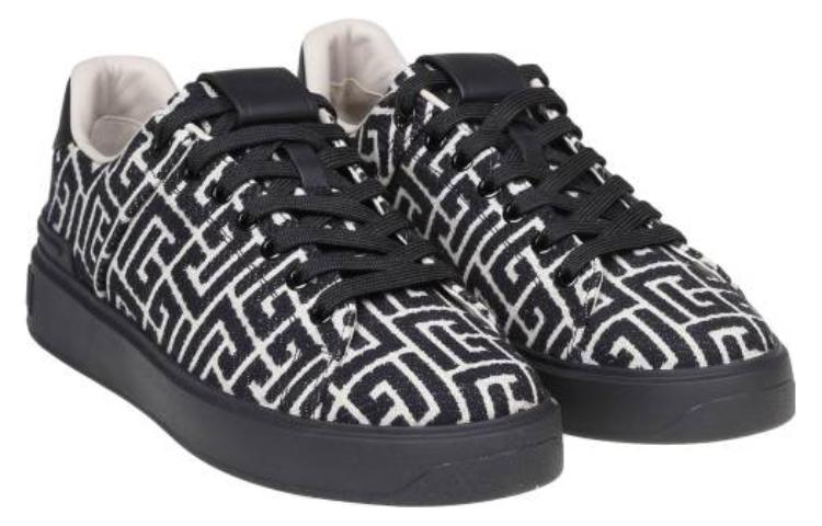Balmain B-Court 'Black Fashion Low Top' 圖 3