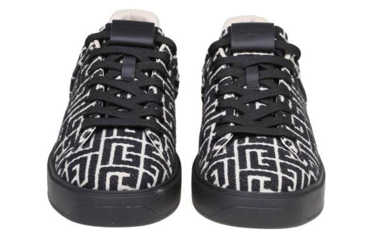 Balmain B-Court 'Black Fashion Low Top' 圖 5