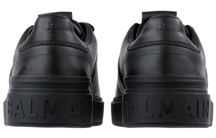 Balmain B-Court 'Black Leather' 圖 4