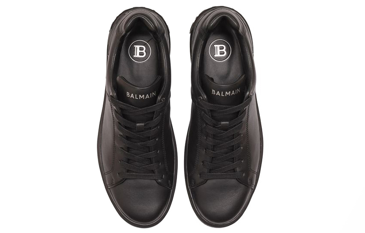 Balmain B-Court 'Black Leather' 圖 4