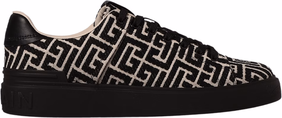 Balmain B-Court 'Black Monogram' XM1VI288TJCM-EDK Buy Balmain B-Court 'Black Monogram' XM1VI288TJCM-EDK