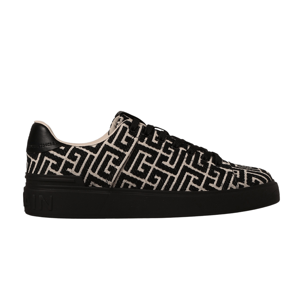 Balmain B-Court 'Black Monogram' XM1VI288TJCM-EDK