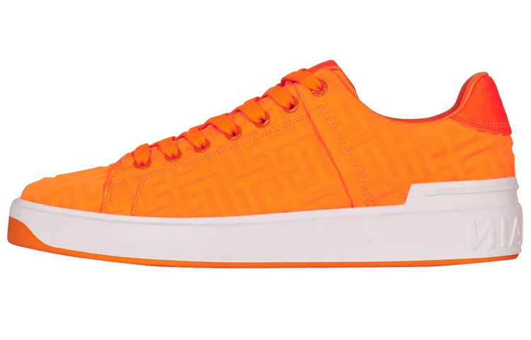 Balmain B-Court 'Fluorescent Orange'