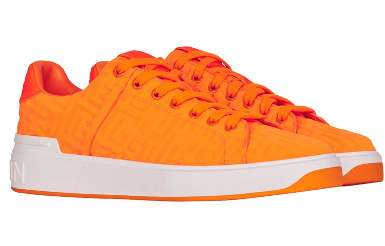 Balmain B-Court 'Fluorescent Orange' 圖 2