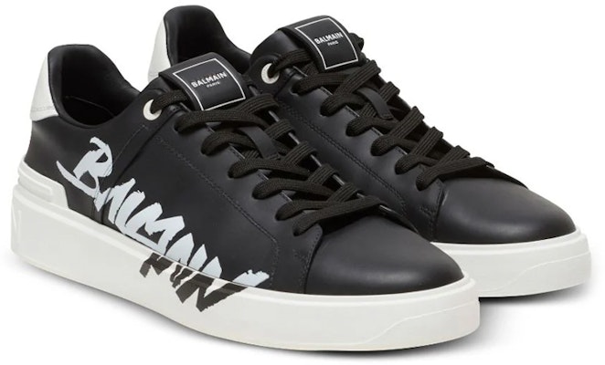 발망 B-Court 프린트 블랙 (Balmain B-Court 프린트 블랙) BM1VI288LBAL-EAB Order 발망 B-Court 프린트 블랙 (Balmain B-Court 프린트 블랙) BM1VI288LBAL-EAB