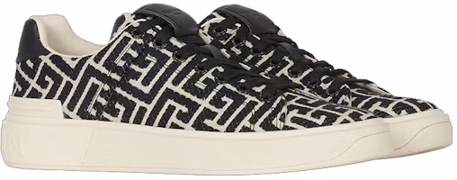 Order Balmain B-Court Low-Top Jacquard Zapatillas Bajas YM1VI288TJCMGFE