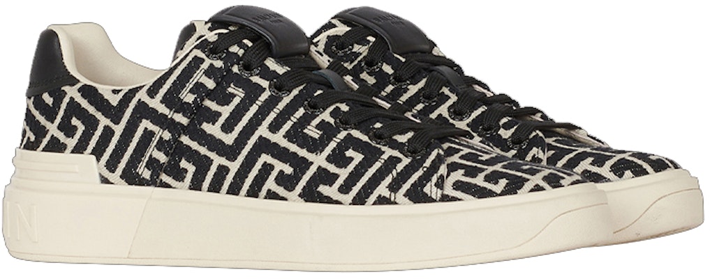 Balmain B-Court Low-Top Jacquard YM1VI288TJCMGFE Order Balmain B-Court Low-Top Jacquard YM1VI288TJCMGFE
