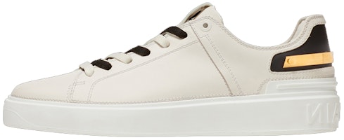Balmain B-Court Low-Top White Black YM0VI310LTPR0FA Balmain B-Court Low-Top White Black YM0VI310LTPR0FA