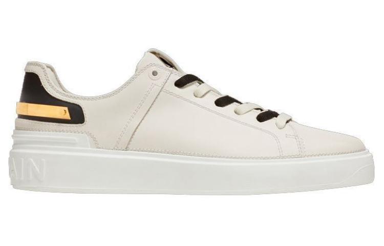 Order 발망 B-코트 로우탑 화이트 블랙 (Balmain B-Court Low-Top White Black) YM0VI310LTPR0FA