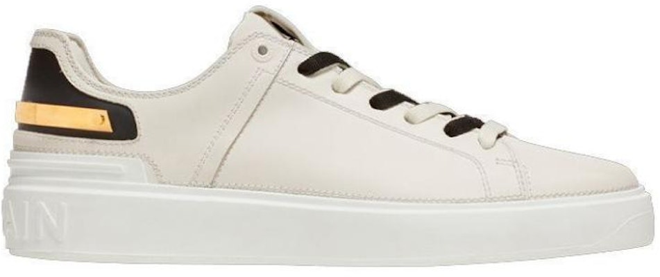 Balmain B-Court Low-Top White Black YM0VI310LTPR0FA Order Balmain B-Court Low-Top White Black YM0VI310LTPR0FA