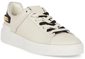 Shop Balmain B-Court Zapatillas Blancas y Negras Bajas YM0VI310LTPR0FA