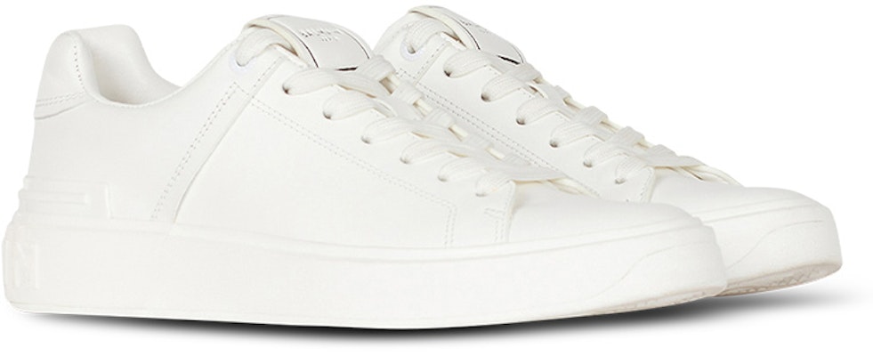 Balmain B-Court Low-Top White YM1VI288LVTR0FA Order Balmain B-Court Low-Top White YM1VI288LVTR0FA