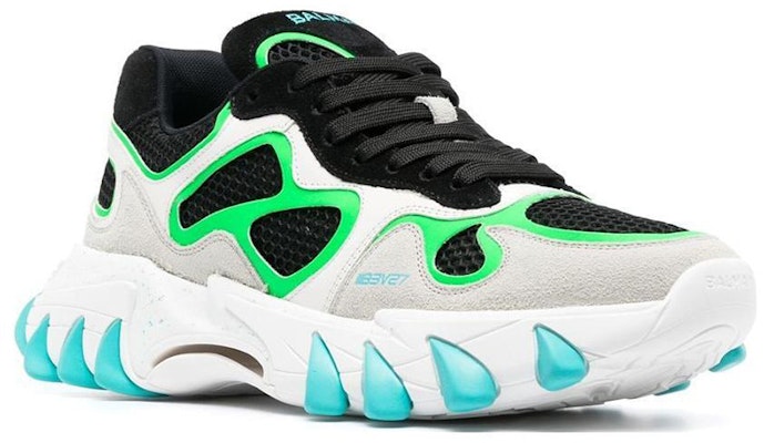 발망 B-East 블랙 화이트 그린 (Balmain B-East Black White Green) AM1VI327THTF Order 발망 B-East 블랙 화이트 그린 (Balmain B-East Black White Green) AM1VI327THTF