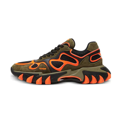 Balmain B-East 'Military Green Neon Orange'