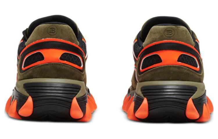 Lookbook バルマン B-East ミリタリーグリーン ネオンオレンジ BM1VI327TSVM