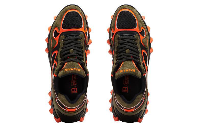 Shop バルマン B-East ミリタリーグリーン ネオンオレンジ BM1VI327TSVM