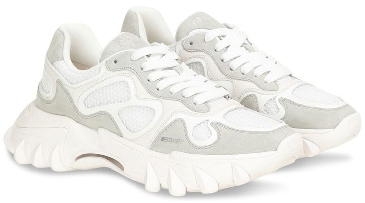 Balmain B-East Low-Top White AM1VI327TCCH Lookbook Balmain B-East Low-Top White AM1VI327TCCH
