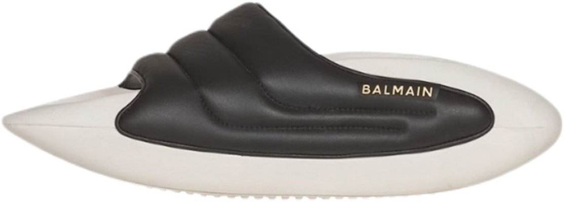 Balmain B-IT Mules Hitam Putih AM1VL299LPQPEAB Buy Balmain B-IT Mules Hitam Putih AM1VL299LPQPEAB