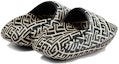 Shop Balmain B-IT Kulit Quilted Mules 'Bicolor Monogram - Hitam Putih' YM1VL299-TVMG-GFE