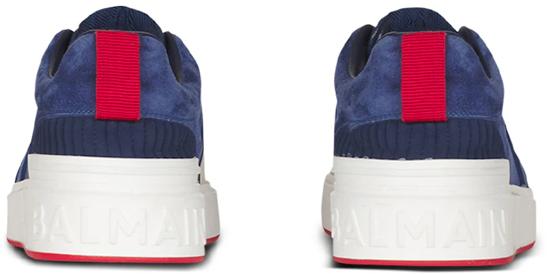 발망 B-스케이트 '하이썸머' 네이비 (Balmain B-Skate 'High Summer' Navy) XM4VI292LHSCSFA Shop 발망 B-스케이트 '하이썸머' 네이비 (Balmain B-Skate 'High Summer' Navy) XM4VI292LHSCSFA