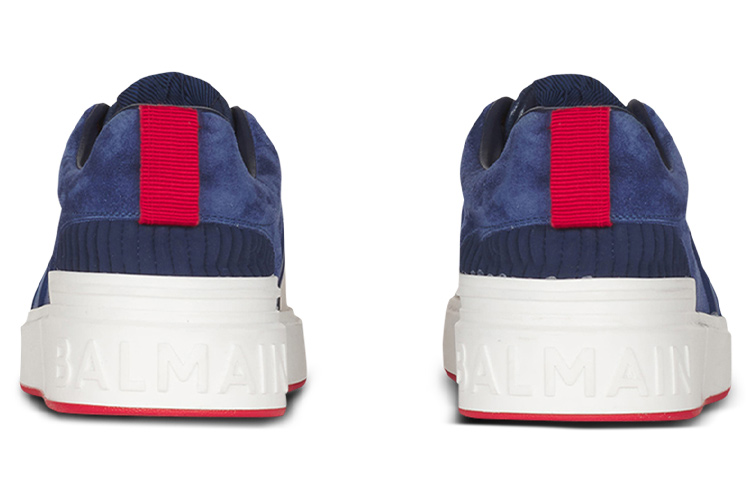 Shop 발망 B-스케이트 '하이썸머' 네이비 (Balmain B-Skate 'High Summer' Navy) XM4VI292LHSCSFA