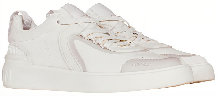 발망 B-스케이트 로우 '화이트' (Balmain B-Skate Low 'White') XM1VI292LTLC0FA Lookbook 발망 B-스케이트 로우 '화이트' (Balmain B-Skate Low 'White') XM1VI292LTLC0FA