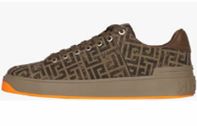 Buy Balmain B-Court 'Khaki and Black' XM1VI288TCVM7UA