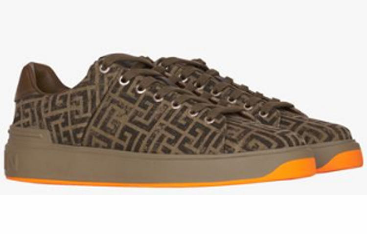 Balmain B-Court 'Khaki and Black' 圖 2