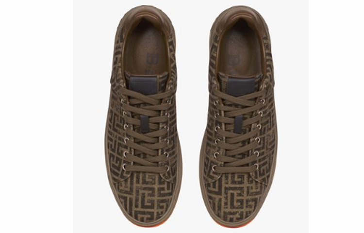 Balmain B-Court 'Khaki and Black' 圖 4