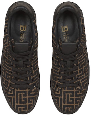 Balmain B-Court 'Khaki Black' WM0VI244TJMSUBK Lookbook Balmain B-Court 'Khaki Black' WM0VI244TJMSUBK