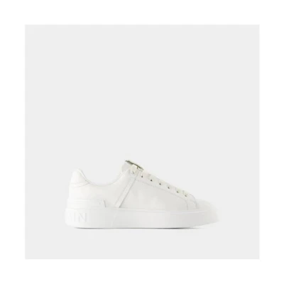 Balmain B Court 'White Leather'