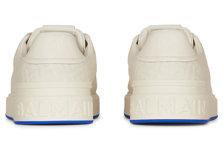 Balmain B-Court Low-Top White Blue 圖 4