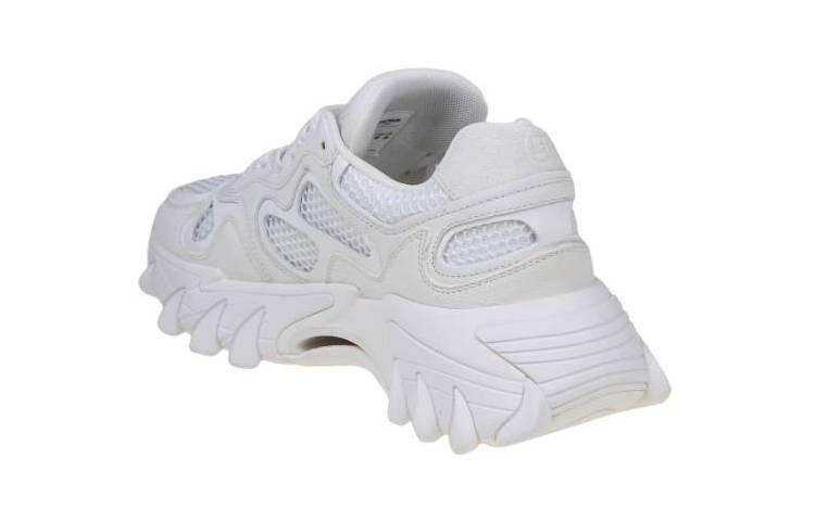 Balmain B-EAST Sneakers 'White Leather and Mesh' 圖 3