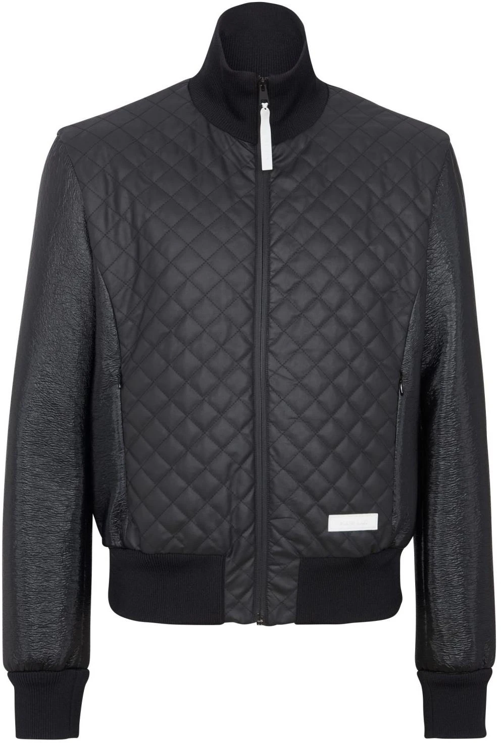 balmain-black-bomber-jacket-solid-color-zip-up-long-sleeve-outerwear-ch-6-tf-585-me-560-pa